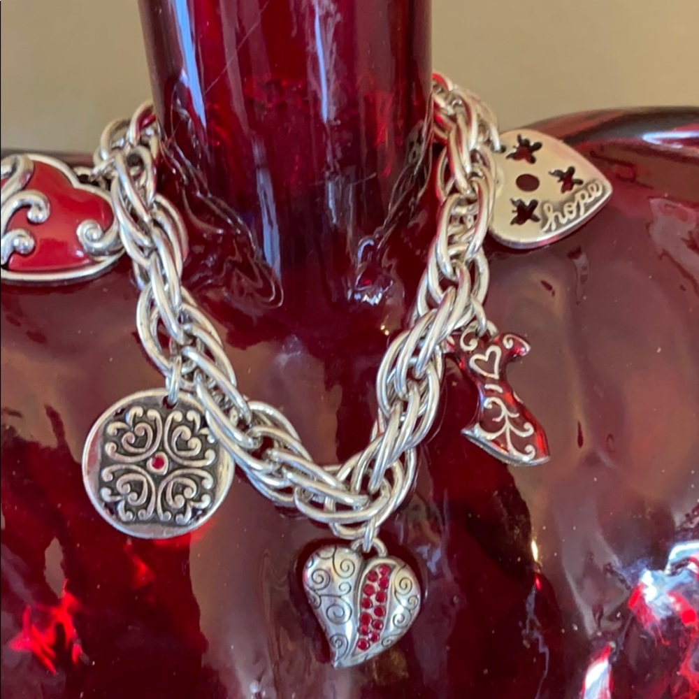 Brighton Red charm bracelet